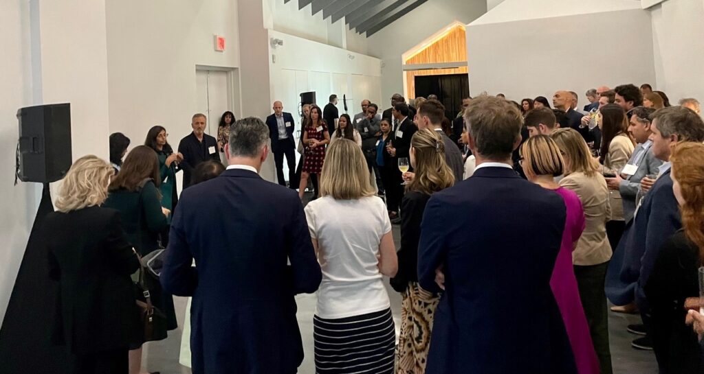 Delegates listening to speakers at Shell Foundation's event at New York Climate Week